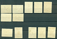 Куба, 1956, Птицы, 11 марок + 1  Проба Цвета **-миниатюра
